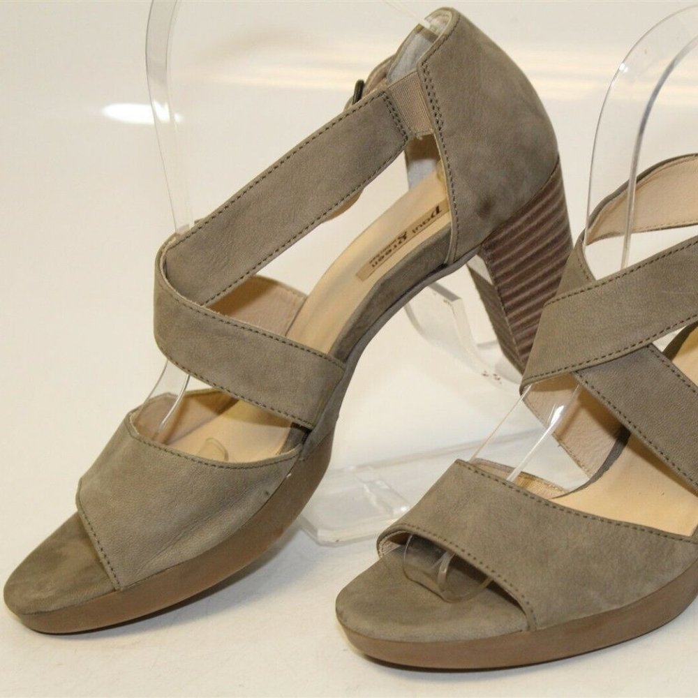 PAUL GREEN SANDAL - OLIVE - SIZE 6.5 / 7.5
